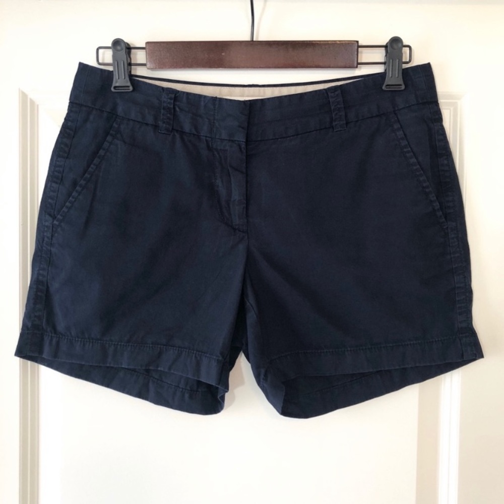 JCrew Navy Blue Broken in Chino Shorts